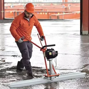 Gasoline Powered Concrete Screed Leveller Machine Surface Vibrating Screed Leveller for Cement Floor Leveling Engine Vibrator