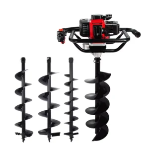 Gasoline Powered Earth Drill Power Earth Auger for Garden Soil Hole Making Water Ice Fishing Breaker