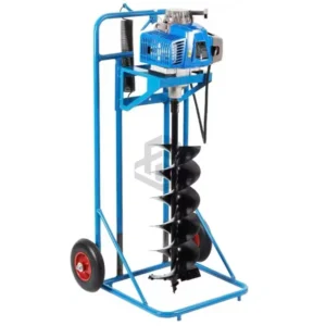 Gasoline Powered Trolley Earth Auger for Digging Post Holes