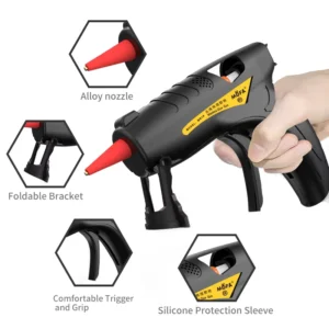 Good Selling Corded Hot Melt Glue Stick Tool Dual Power Hot Glue Gun