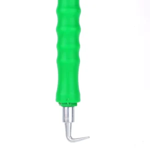 Green Carbon Steel Rod Binding Hook Retractable Rebar Steel Wire Drill Tool for Tying Construction Site Reinforcements