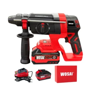 H42 20V Cordless Brushless Rotary Hammer 2.9J Impact Energy Multi function Electric Hammer Drill for Concrete and Demolition