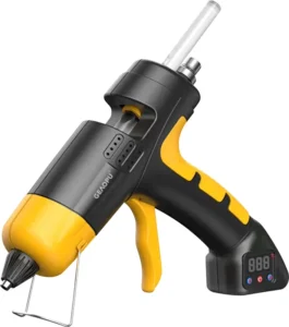 HJ071 Cordless Rechargeable Li battery Hot Melt Glue Gun