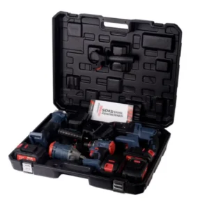 Hammer Angle Grinding Machine Electric Brushless Rechargeable Lithium Battery Power Tools Combo Set Electric Drill