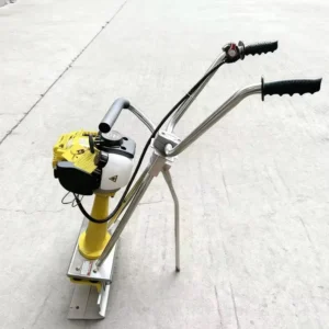 Hand Held Concrete Vibration Ruler Concrete Floor Scraper Gasoline Powered Cement Flat Vibrator