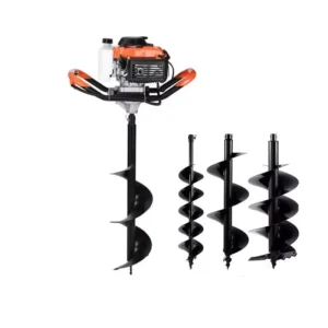 Hand-Held Earth Auger Earth Boring Machine Easy Post Hole Digger With Drill Gasoline Earth Auger