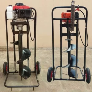 Hand Push Earth Auger Powerful Drilling Machine for Agriculture