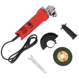 Hand held Angle Grinder 125mm Portable Electric Angle Grinder Stand Holder Variable Speed Angle Grinder