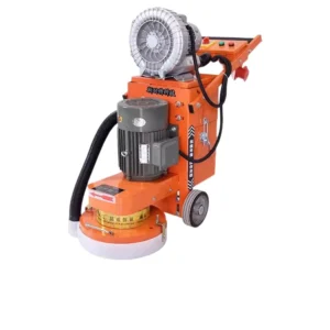 Handheld Concrete Grinder 350mm Diameter Engine Powered 4kw Semi Automatic Floor Grinding Tool