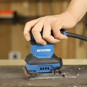 Handheld Dust Extraction Woodworking Electric Palm Sander for Surface Polishing