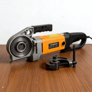 Handheld Portable Corded Threader with Motor for Rigid Metal Conduit Compact Electric Chaser’s Knife Pipe Threading Machine