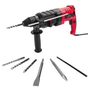 Heavy Duty 110V 220V SDS Plus Portable 26mm Corded Electric Drilling Machine 900W Rotary Power Hammer Drills