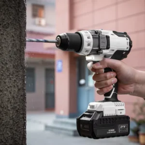 Heavy Duty 20V Cordless Brushless Impact Drill 3 in 1 Power Drill 100Nm Variable Speed Hammer Drill