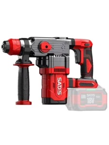Heavy Duty 28mm Cordless Rotary Impact Hammer Drill Lithium Battery Concrete Drilling Breaking Electric Hammer