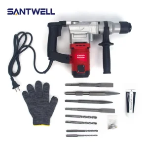Heavy Duty 950W 3-in-1 Rotary Hammer Drill Corded Demolition Electric Jack Hammer with Anti-Vibration for Concrete Masonry