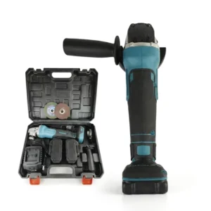 Heavy Duty Brushless Cordless Angle Grinder with Paddle Switch Wireless Battery Powered 18V 21V