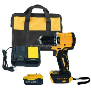 Heavy Duty Cordless Hammer Drill Tool Set 20V 6.0Ah Li-ion Battery with 100-240V Charger and Tool Bag
