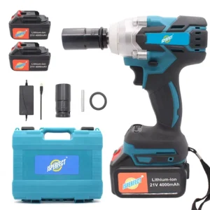 Heavy Duty Cordless Impact Electric Wrench Power Drills Power Tools
