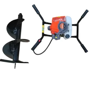Heavy Duty Earth Auger 63cc Ground Drilling Tool for Efficient Soil Excavation and Landscape Preparation