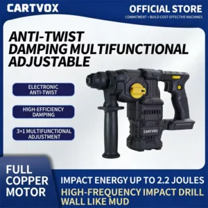 Heavy Duty Electric Hammer Drill Industrial Professional Rotary Hammer Power Tool Set