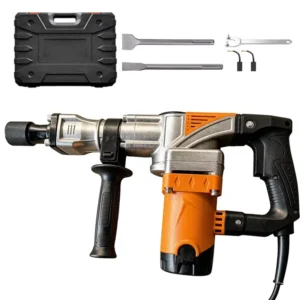 Heavy Duty High Power Concrete Breaker Machine Electric Demolition Hammer with Auxiliary Handle