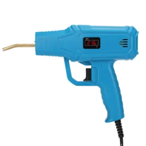 Heavy Duty Industrial Hot Air Adjustable LCD Heat Gun Tool with Accessories for DIY Repair and Industrial Projects
