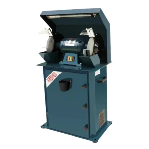 Heavy Duty Pedestal Bench Grinder With Built in Dust Extraction System