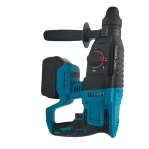 Heavy duty Brushless Lithium ion Battery Rotary Demolition Hammer 2 in 1 Industrial Grade High Impact Drill for Concrete Stone