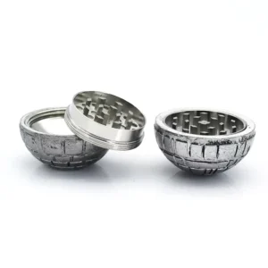 Herb Grinders Custom Zinc Alloy Grinder 4 Parts Portable Herb Grinders for Smoking