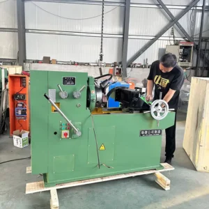 High Efficiency Durable Steel Pipe and Rebar Threading Machine Steel Pipe Round Bar and Threaded Rebar Processing Machine Tool