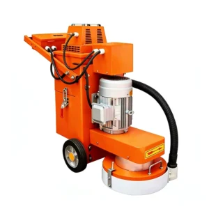 High Efficiency Electric Handheld Floor Grinder Motor Gear Semi Automatic Concrete Granite Grinder for Warehouse Floors 4KW