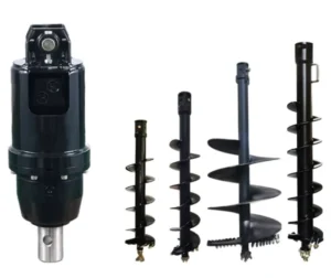 High Efficiency Hydraulic Mini Auger Drive Earth Digging Tools Mini Skid Steer Loader Parts