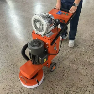High Performance 350mm Concrete Grinder 4kW Motor Floor Polishing Grinding Machine with External Turbo Dust Vacuum