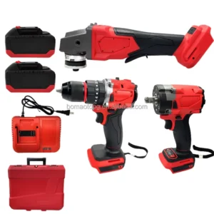 High Power 21V Lithium Battery Brushless Impact Drill Wrench Carbon Steel Chrome Coated Auto Repair CE