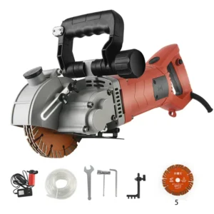 High Power 4800w Concrete Wall Pavement Cutting Tool Portable Electric Wall Saw Machine