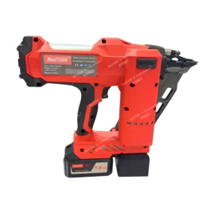 High Power Brushless Cordless 21° Plastic Collated Framing Nail Gun Heavy Duty Wood Construction Tool