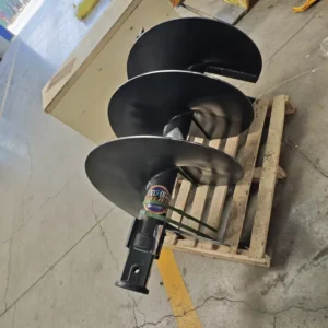 High-Power Earth Auger Equipment Excavator-Attached Hydraulic Spiral Drill