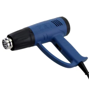 High Power Electric Hot Air Blower Heat Gun for Car Film & Sewing with Speed & Temperature Regulation Features Welding Soldering