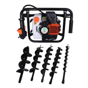High Power Gasoline Garden Drilling Machine Power Earth Auger for Digging Screw Holes Factory Direct