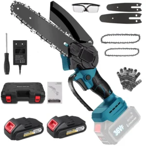 High Power Handheld Cordless Chainsaw Garden Tools Mini Electric Saw Lithium Battery Portable Woodworking Chain Saw