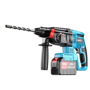 High Power Industrial Lightweight Rechargeable Lithium Battery Powered Electric Hammer Impact Drill Dual Use Multi Function Tool