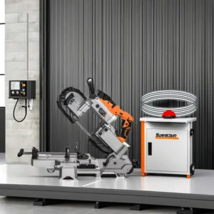 High Precision Electric Band Saw Cordless Handheld Metal Cutting Saw Power Tool Reciprocating Saw