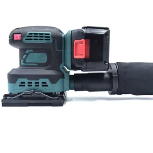 High Quality 18V 20V Portable Cordless Power Tool Small Compact DIY Grade Orbital Sander (Square) Wall Drywall Polishing Sanding
