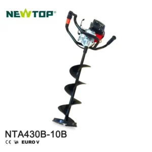 High Quality Gasoline Earth Auger with Helicoidal Drill Power Earth Augers