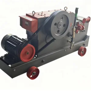 High Speed Mechanical Rebar Cutting Machine with Engine Powered Motor Customizable Construction Steel Bar Processing Tool