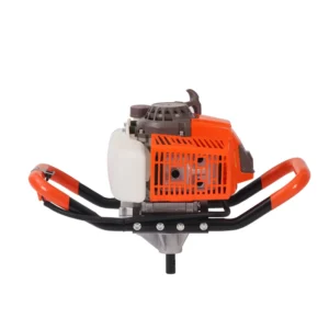 High Torque Petrol Earth Auger Drill Machine 2-Stroke Portable Hole Digger for Gardening Tree Planting Fence Construction Tools