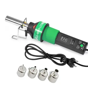 Hot Air Gun Rework Soldering Kit Brushless Constant Temperature Heat Gun Adjustable Temperature for PGA BGA SMT