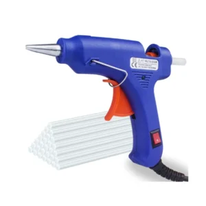 Hot Glue Gun Mini Hot Melt Glue Gun Removable Anti hot Cover for DIY Small Craft Projects and Home Quick Repairs