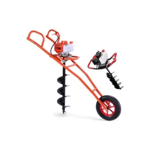 Hot Manual Earth Auger Ice Fishing Tree Planting Agriculture Soil Drill Spiral Blade Easy Return Garden Hole Digging Machine