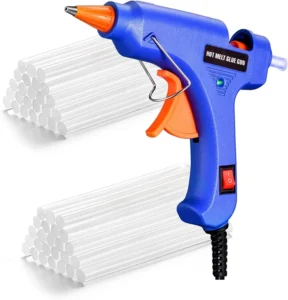 Hot Melt Glue Machine Electric Heating Sticks Hot Melt Glue Gun with 7mm Glue Sticks